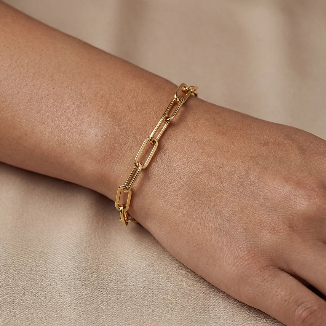 14K Gold-Plated Lien Bracelet